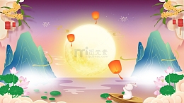 中秋佳节背景