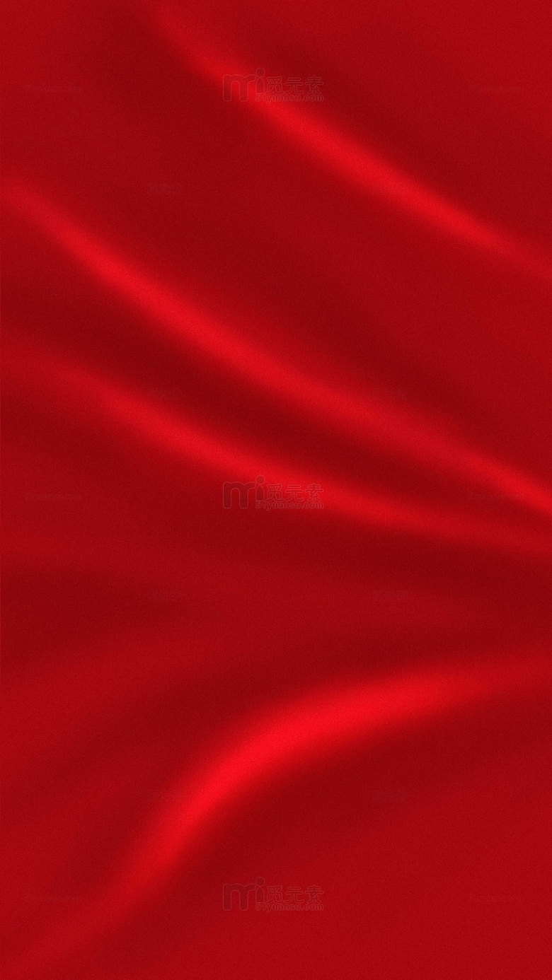 红色丝绸布料背景