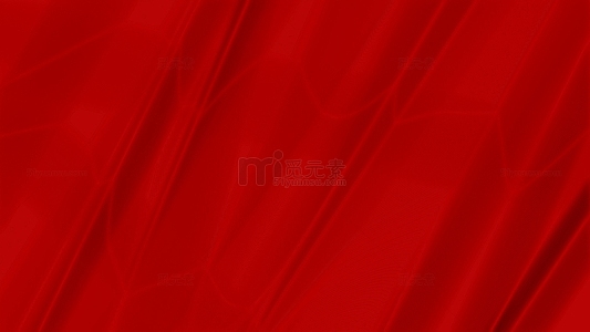红色纹理丝绸年会背景幕布元素