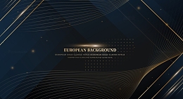 黑金质感大气光效活动装饰背景展板