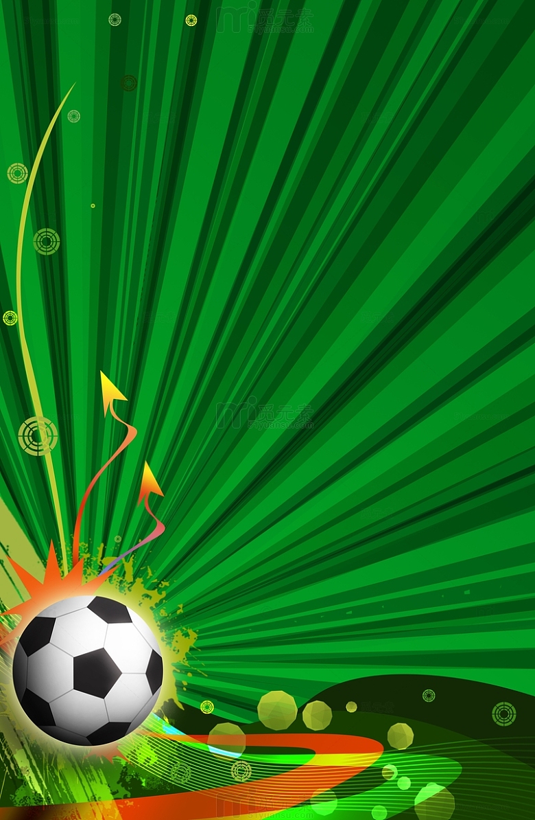 足球世界杯高清海报背景PSD分层