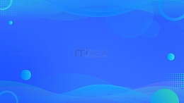 蓝色科技商务背景