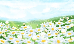 绿色春天小清新立春户外背景图