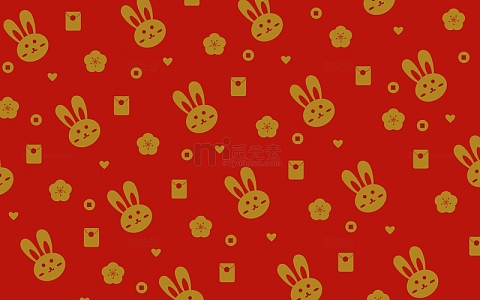 红色金色矢量底纹背景