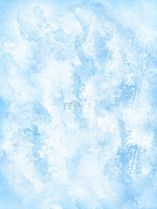 蓝色冬季冰雪冰纹冰霜质感海报背景