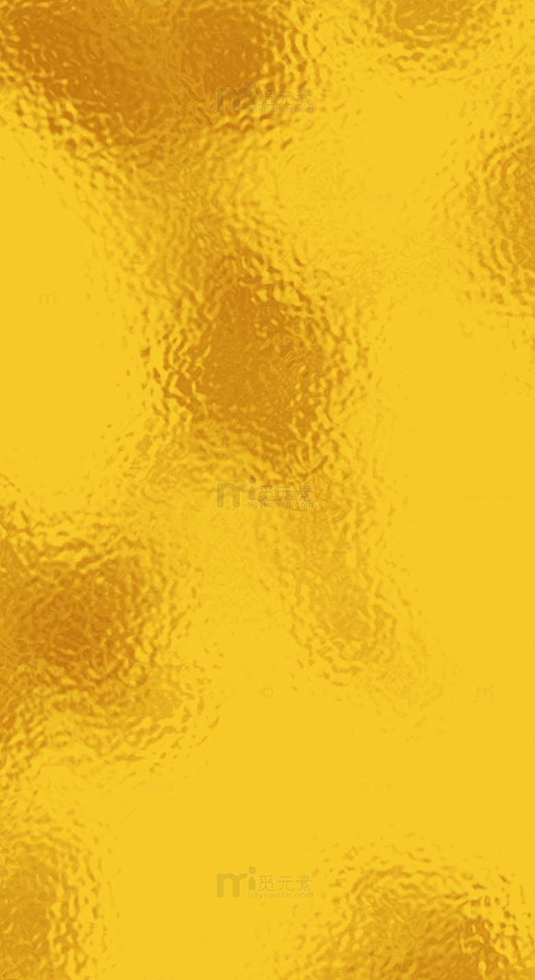 金黄色玻璃朦胧铝箔纸背景
