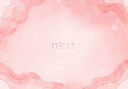 粉色小清新唯美背景手绘