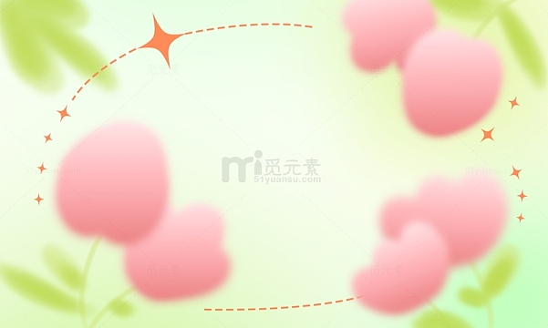 春天弥散渐变背景
