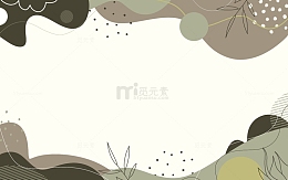 简约莫兰迪色配色文艺线条电商海报背景
