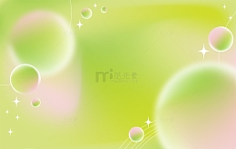 绿色清新梦幻弥散风格背景