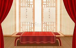 暖色调零食坚果电商banner场景搭建
