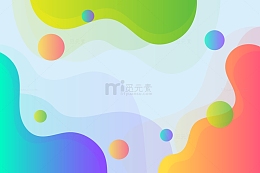 简约扁平商务色块渐变简单背景