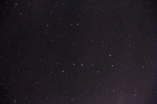 满是星光的夜空
