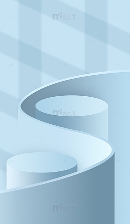 蓝色小清新背景