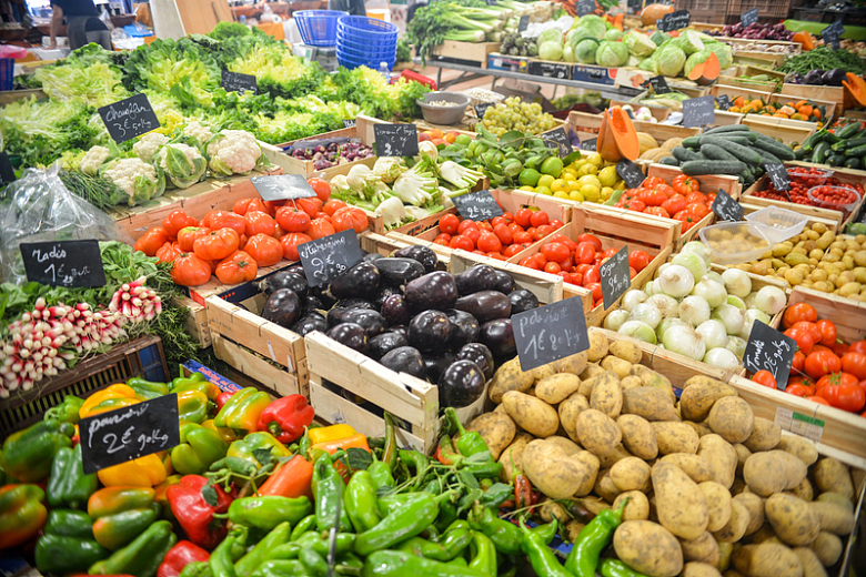 蔬菜市场超市蔬果
