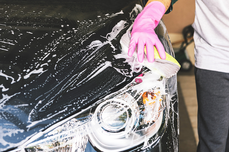 洗车手套抹布汽车