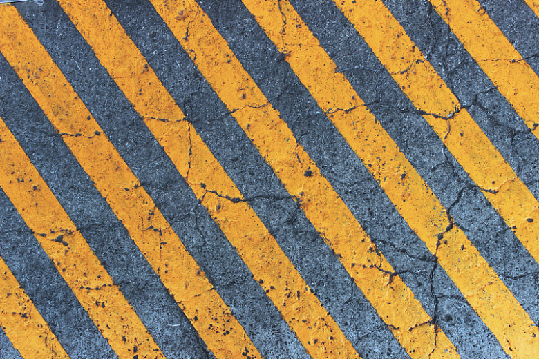 对角线抽象线黄色线条裂纹纹理