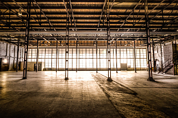 废弃工厂框架工业