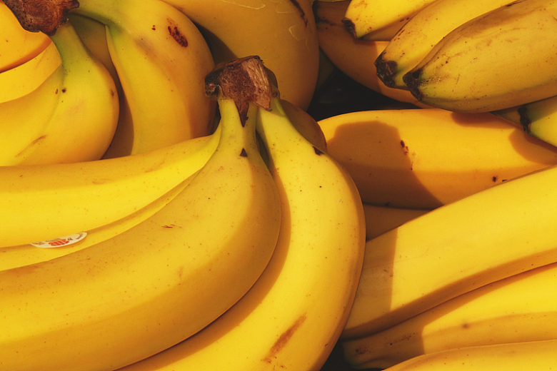 香蕉水果食品背景