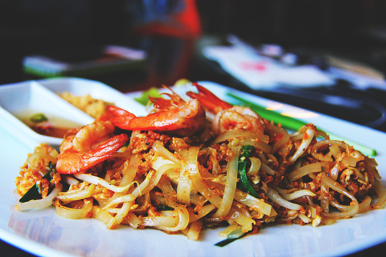 泰国面炒面虾