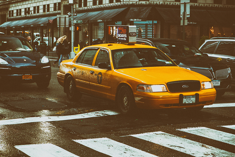 出租车纽约交通汽车