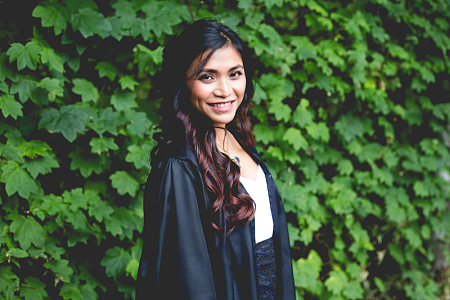 毕业礼服女人学士服