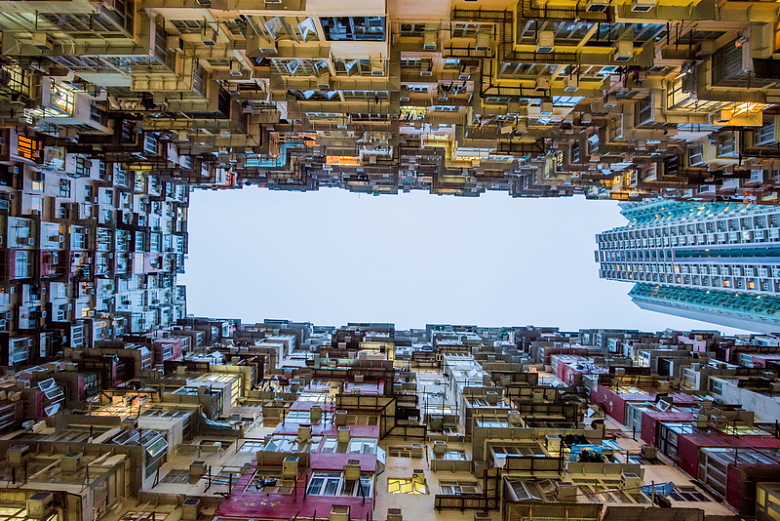 香港公寓高楼建筑