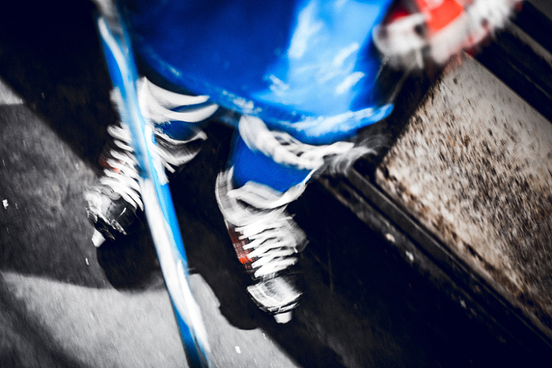 冰球运动员练习装备运动