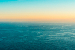 日落海洋夕阳景观