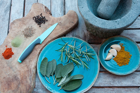 香料草本植物大蒜