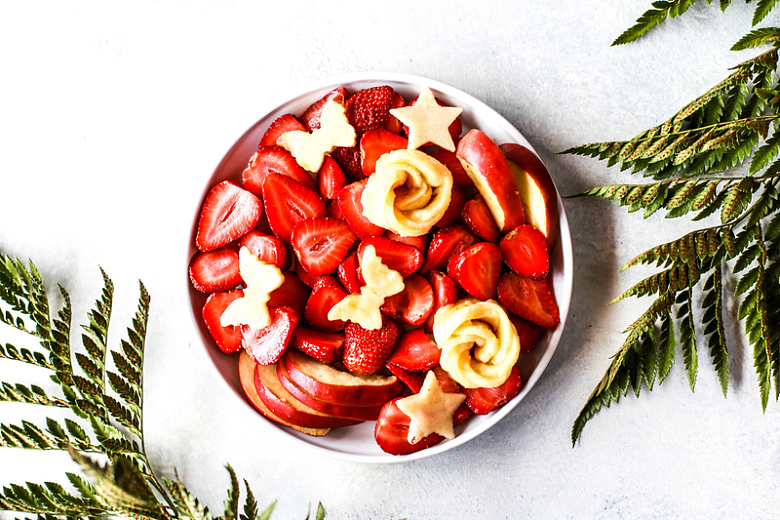 草莓水果健康饮食