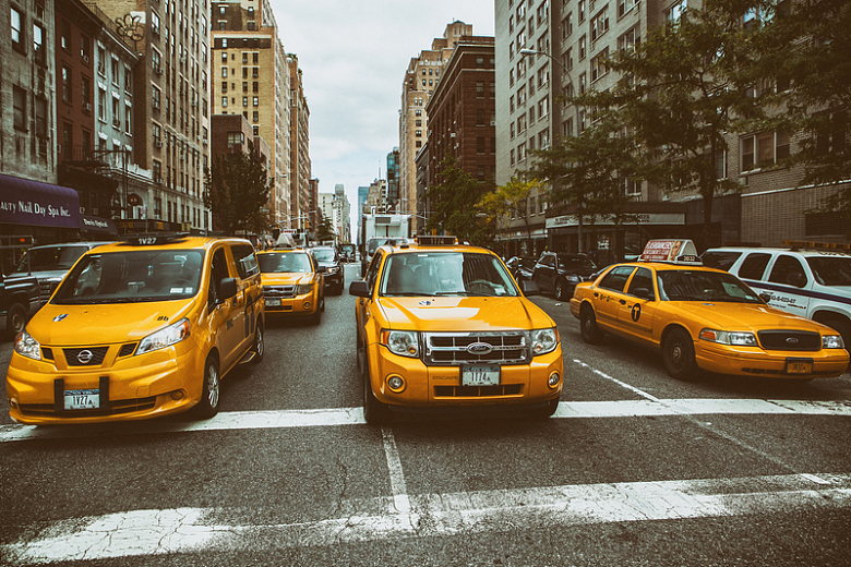 纽约出租车汽车交通道路