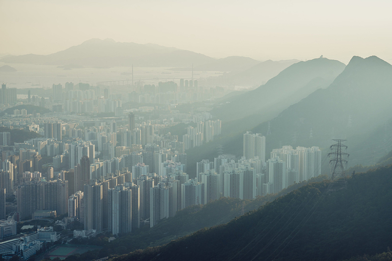 香港城市建筑景观