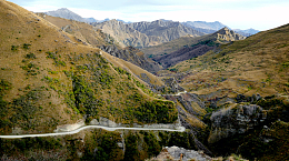 山景悬崖探险山峰自然
