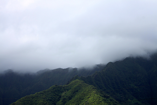 雾山景观远山高山