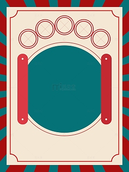 五一劳动节复古电商港风背景