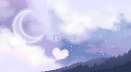 梦幻星空浪漫场景