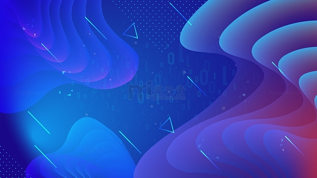 科技未来矢量背景