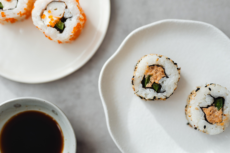 寿司日本食物风格