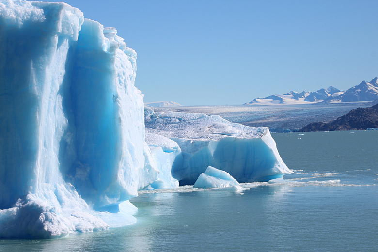 冰川寒冷自然景观摄影