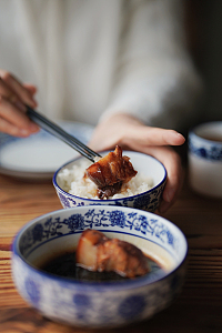 食品烹饪红烧肉美食