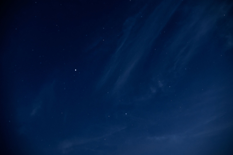 自然天空夜晚星星摄影