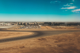 机场飞机跑道交通旅行