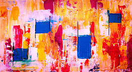 抽象绘画丰富多彩艺术创作艺术家