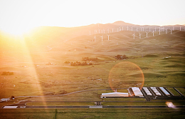 山地高地天空景观自然山谷阳光