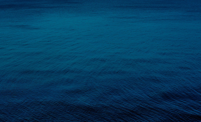 蓝色海洋洋流自然海滩