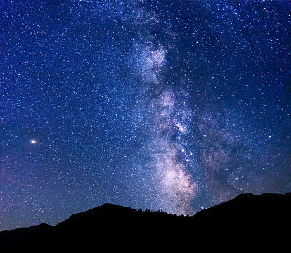 银河景观天空星空