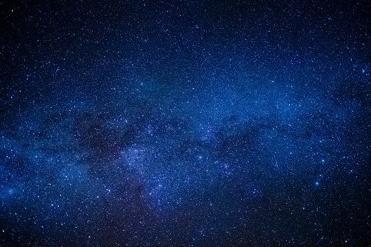 银河景观星空星星