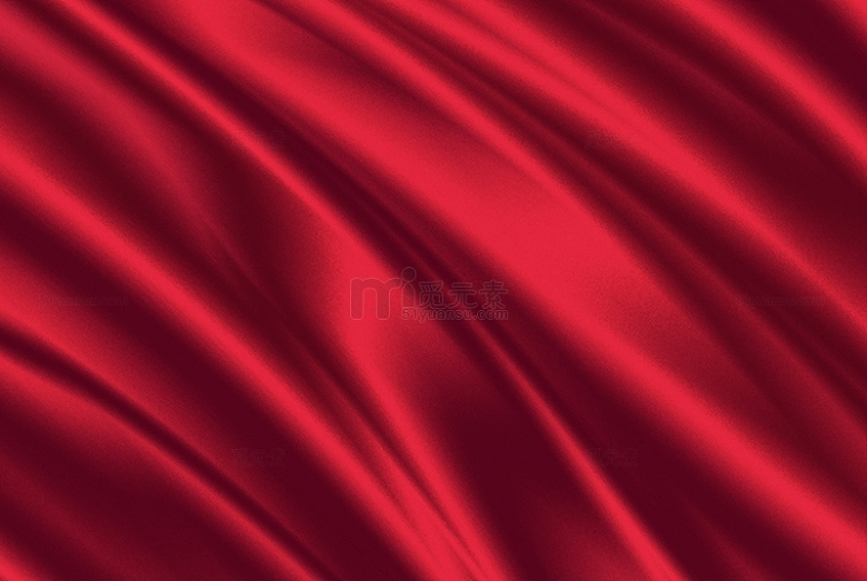 红色喜庆高级纹理布料丝绸背景
