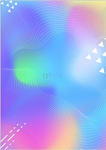炫彩渐变多巴胺背景